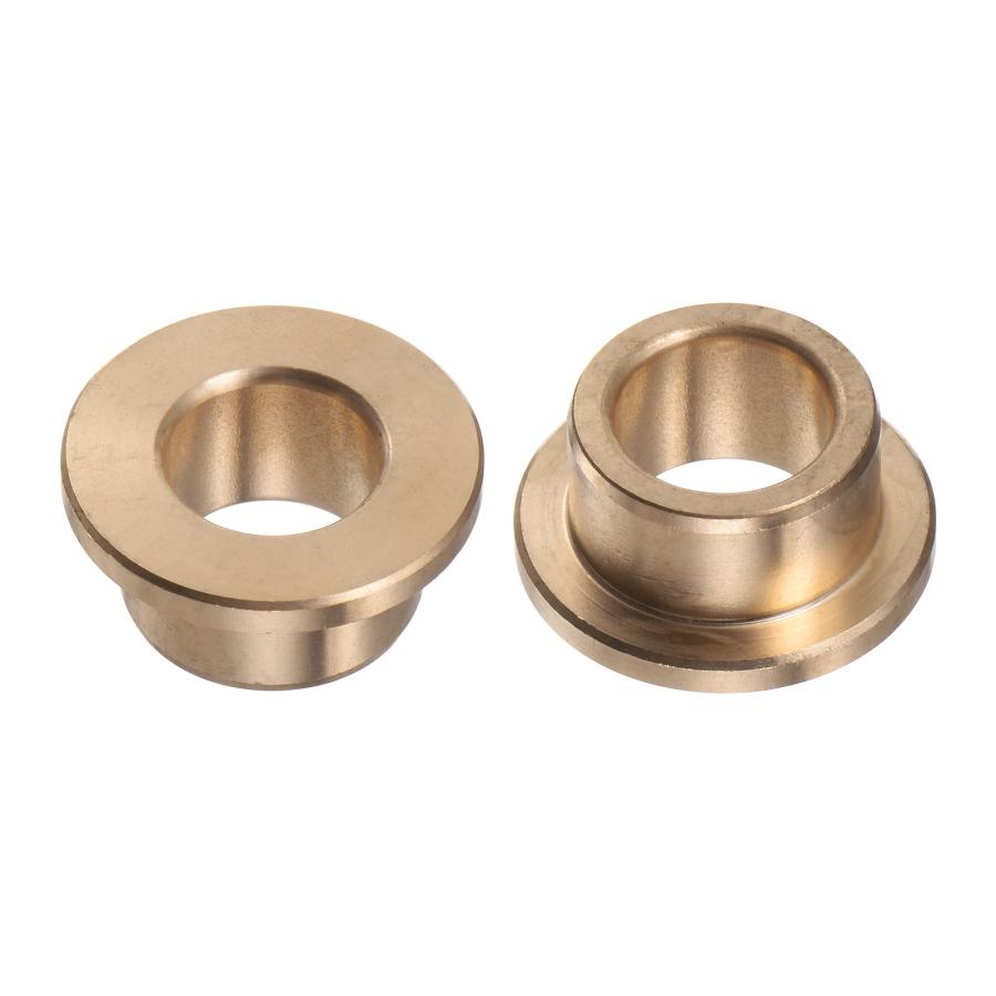 uxcell プレーンベアリング 滑り軸受け フランジスリーブベアリング