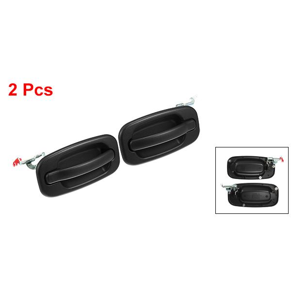 ACROPIX リア 左右 サイド 車外ドアハンドル Cadillacに対応 Escalade Base 2個 ブラック