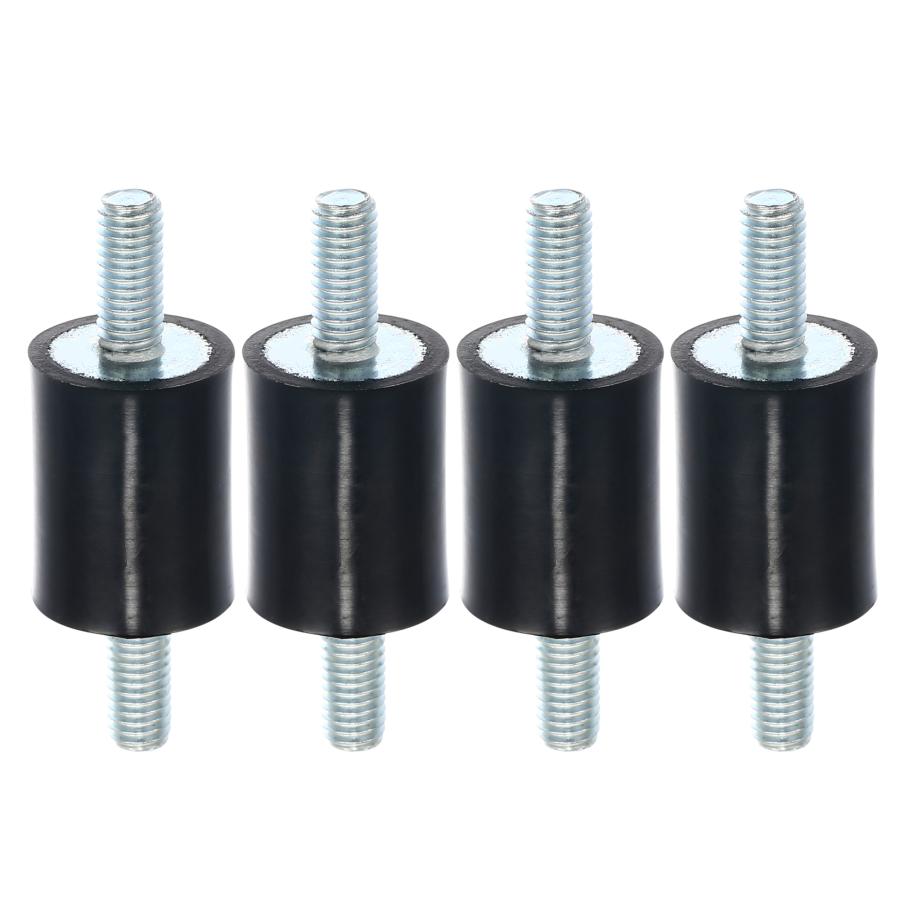 uxcell 4個 M5 車 防振 ゴム アイソレーターダンパー 15x20mm ボビン