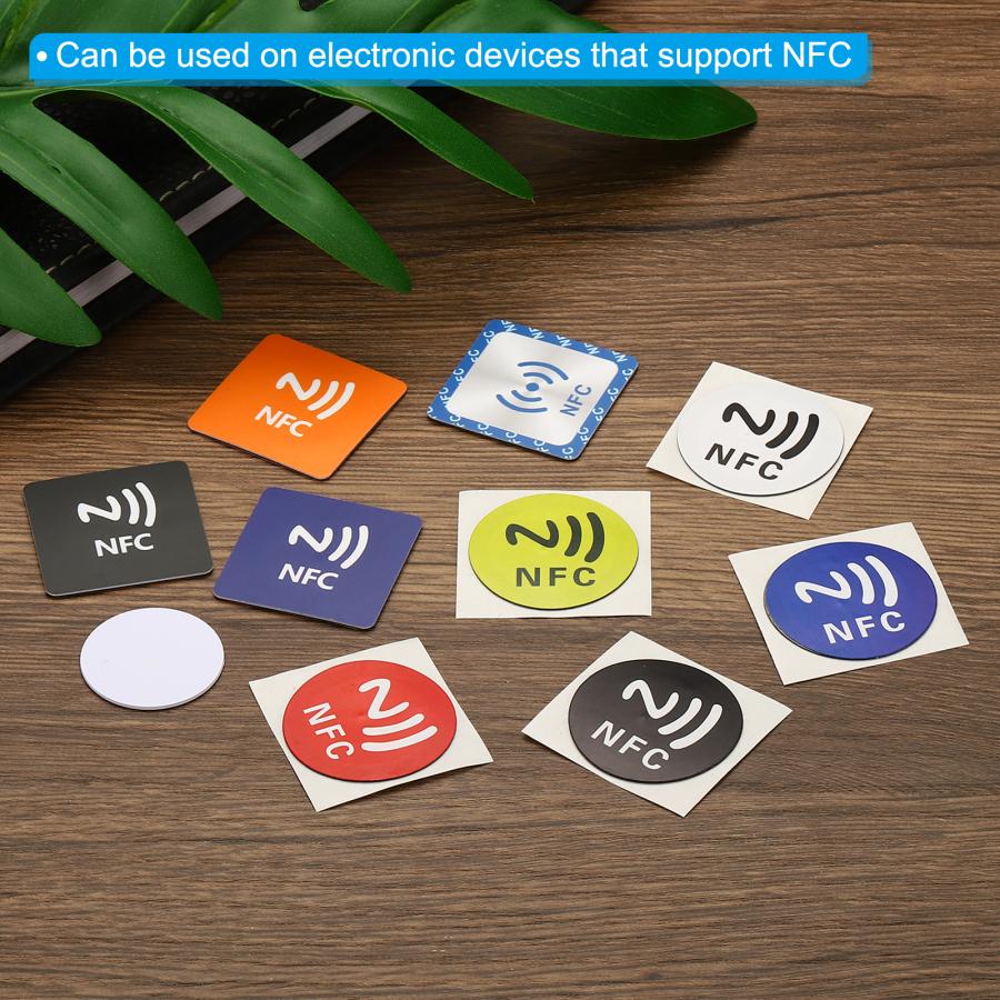 PATIKIL NFCステッカー 20個 NFC213 タグステッカー 144バイト ブランク 円形 30mm直径 NFCタグ 電話 ホワイト｜soten｜06