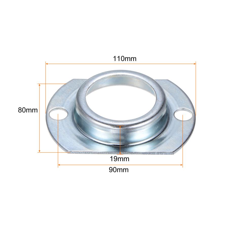 uxcell ベアリングハウジングスタンピング鋼 ベアリング ベアリングサポート用プロテクト 外径62mm 2個入り｜soten｜03