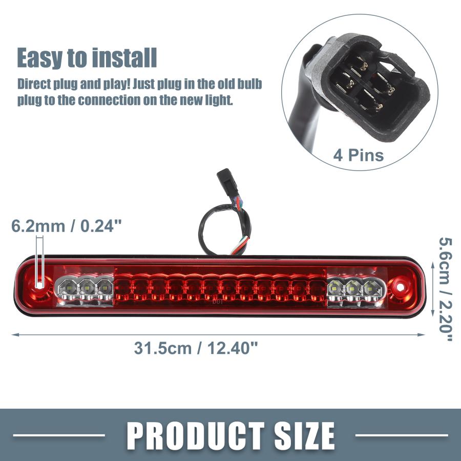A ABSOPRO LEDサードブレーキハイマウントストップランプ ブレーキ