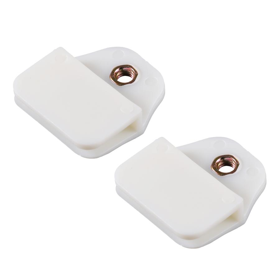 uxcell 窓ドアガラスチャンネルリテーナークリップ 40x43x11mm ガラスレギュレーターホルダー サッシュクリップ 車 バン