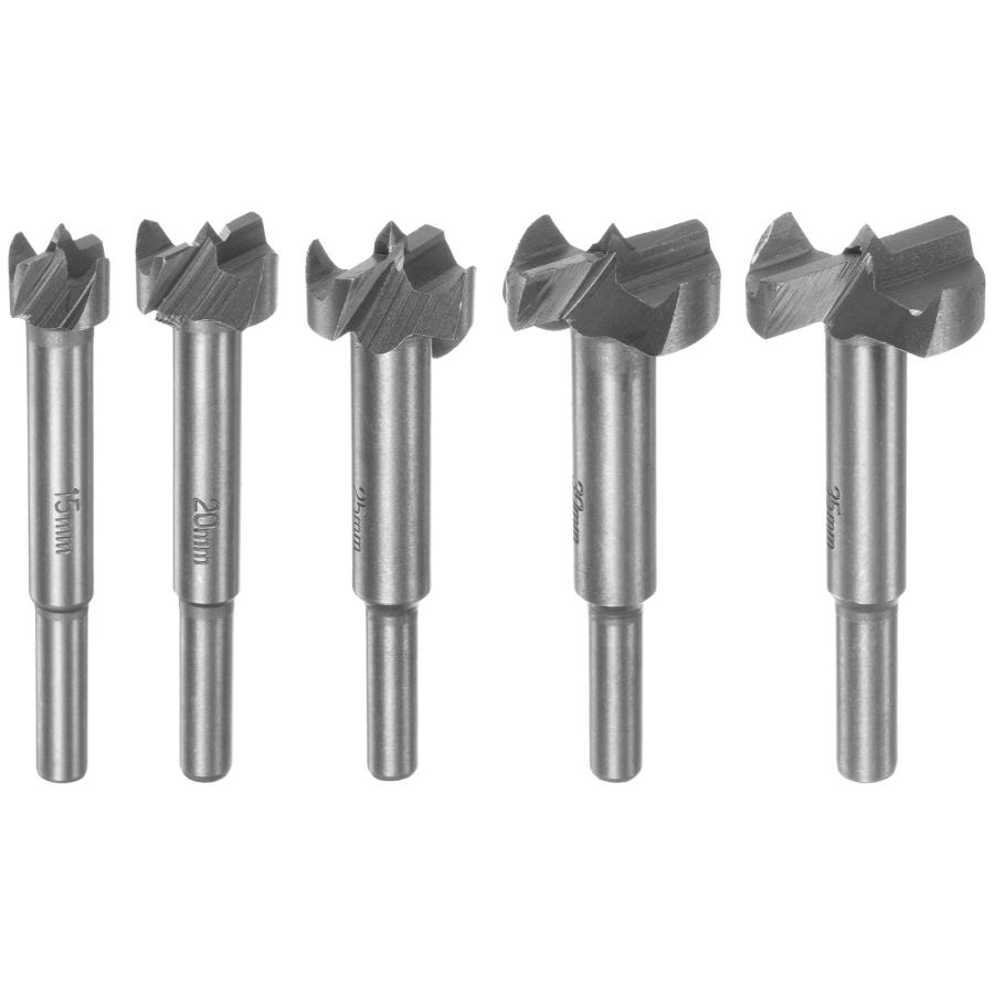 uxcell フォースナービットセット 丸シャンク ハイス鋼 メトリック 