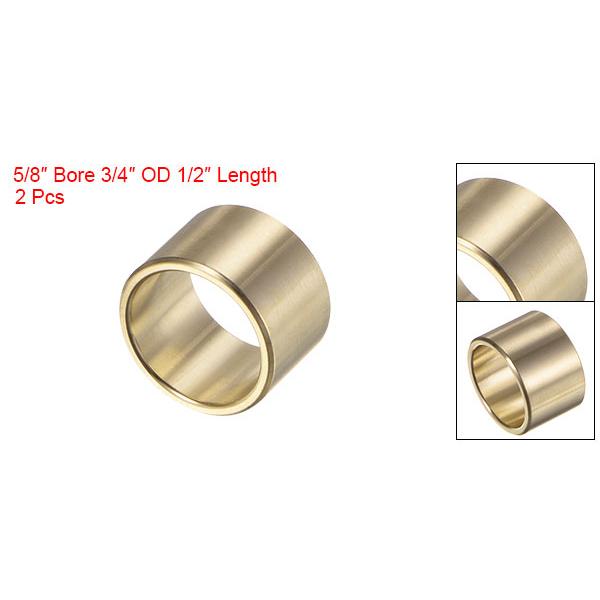 uxcell スリーブ軸受 16mmボア 19mm外径 13mm長さ ラップドオイルレス