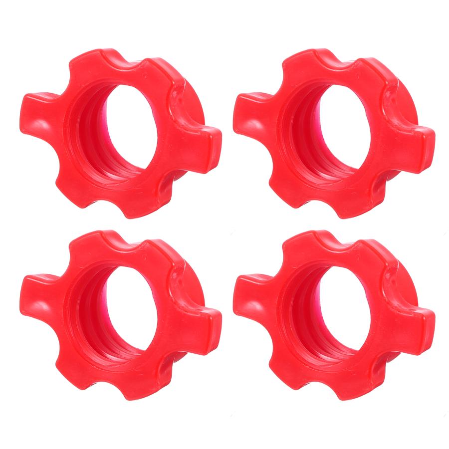 uxcell ダンベルバーナットバーベルネジ スピンロックカラーネジ 六角 