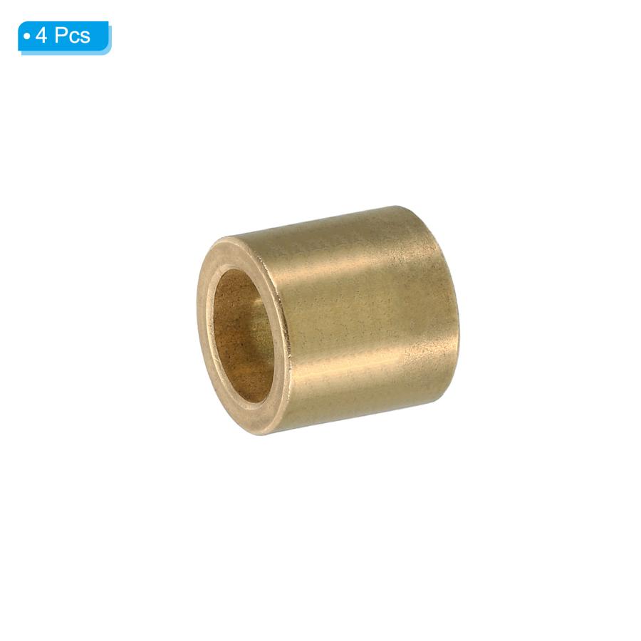 PATIKIL M12真鍮スペーサー 4個セット 真鍮 12mm 内径x18mm 外径x20mm