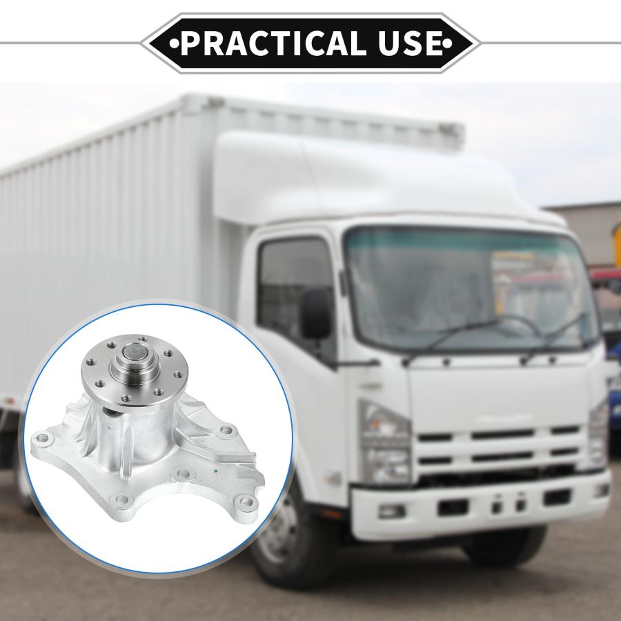 VekAuto Isuzuに対応エンジン4JB1用ウォーターポンプキット 耐久性の