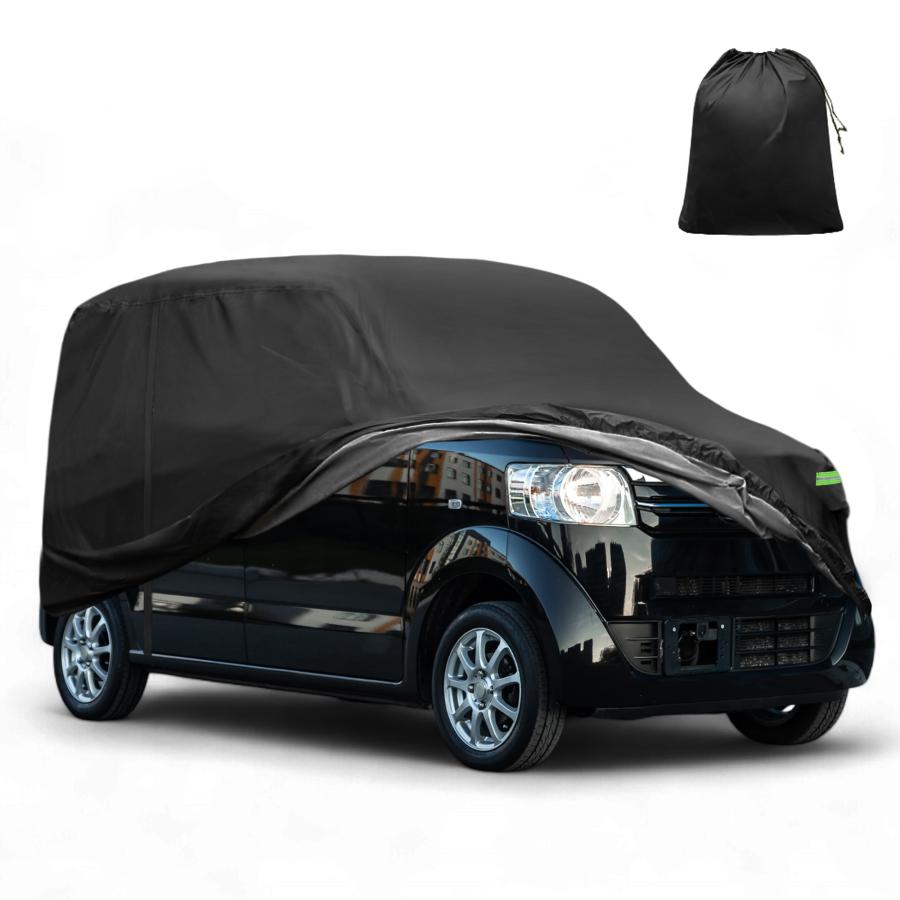 X AUTOHAUX 380x148 x143cm 【台風季節対応】暑さ対策 自動車カバー 雹