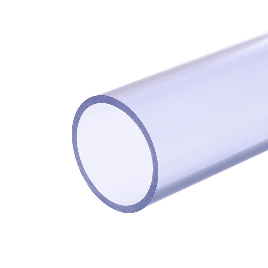 uxcell クリアPVC硬質パイプ 55mm 内径 63 mm 外径 14