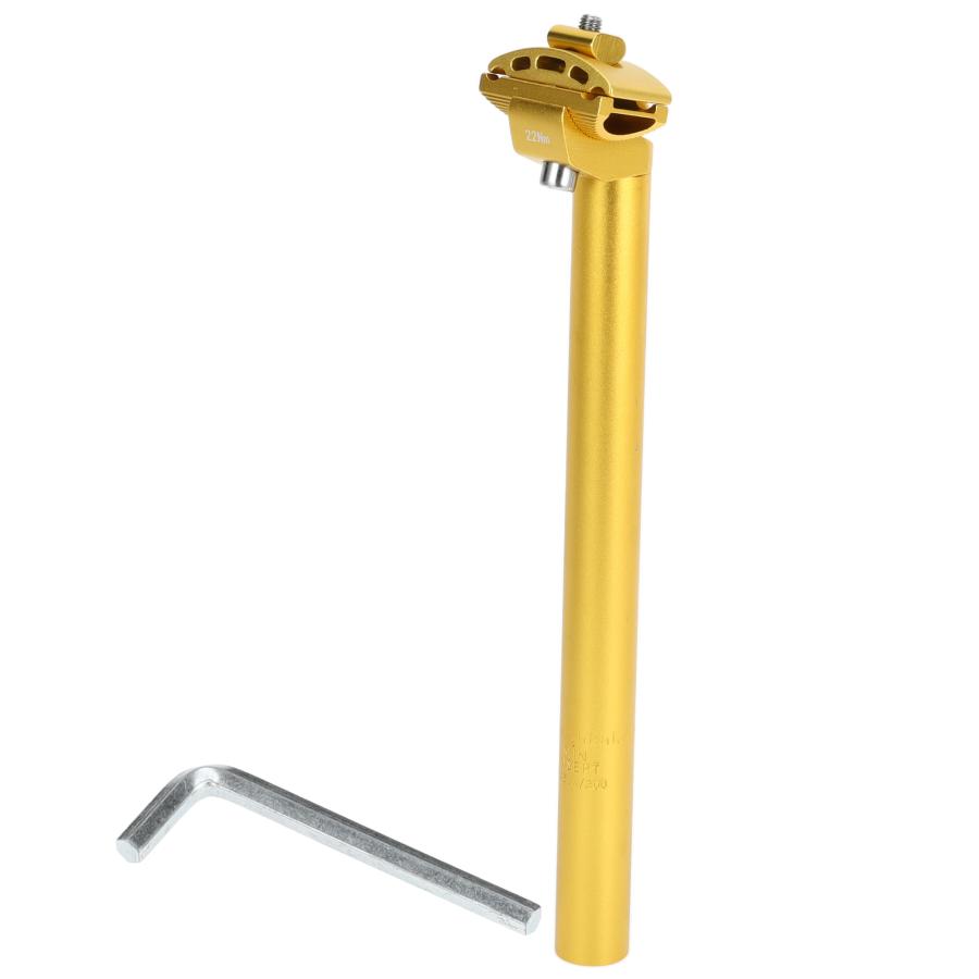 INFINAUTO 自転車シートポスト 25.4x300mm 自転車サドルポスト シート