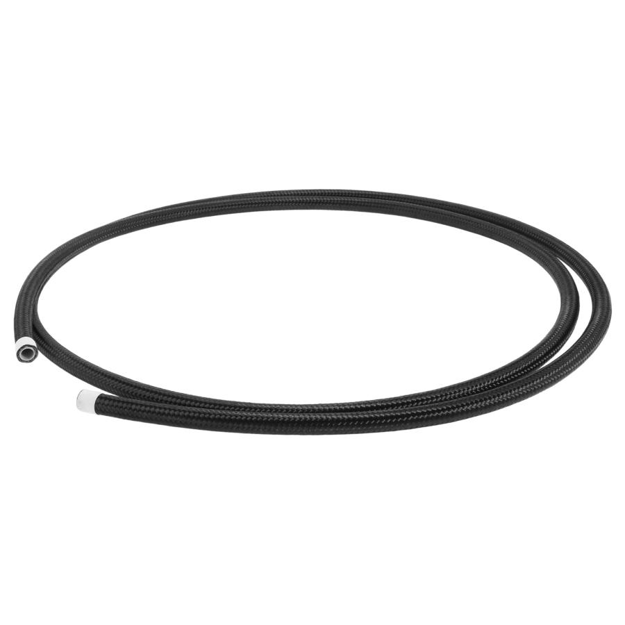 HOPESPANNER AN6 燃料ラインホース ブラック 8ft バキュームホース