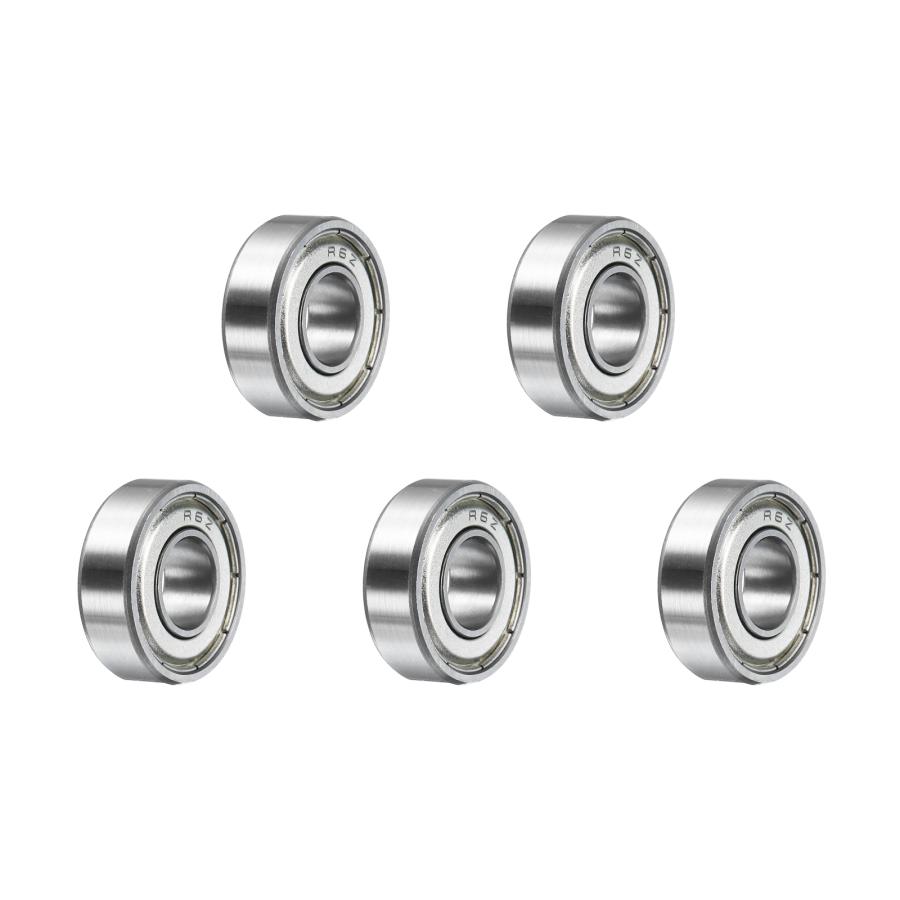 uxcell R6ZZ ベアリング 内径9.5mm×22.2mm×幅2.3.0mm ボールベアリング