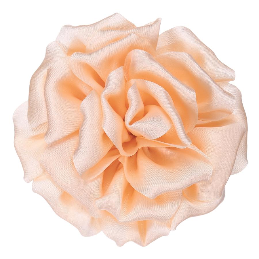 PATIKIL シルクサテンフラワーブローチピン4インチ、大きなピオニー花