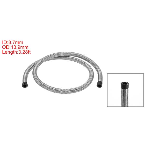 ♯6ホース♯8ホース　しょーき Hihaha AN6 燃料ラインホース 3.28ft 8.7mm(ID) 13.9mm(OD) バキューム