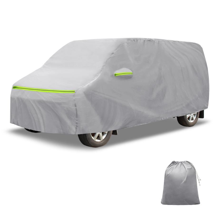 X AUTOHAUX Toyotaに対応Voxy用のカーカバー アルミフィルム 綿製
