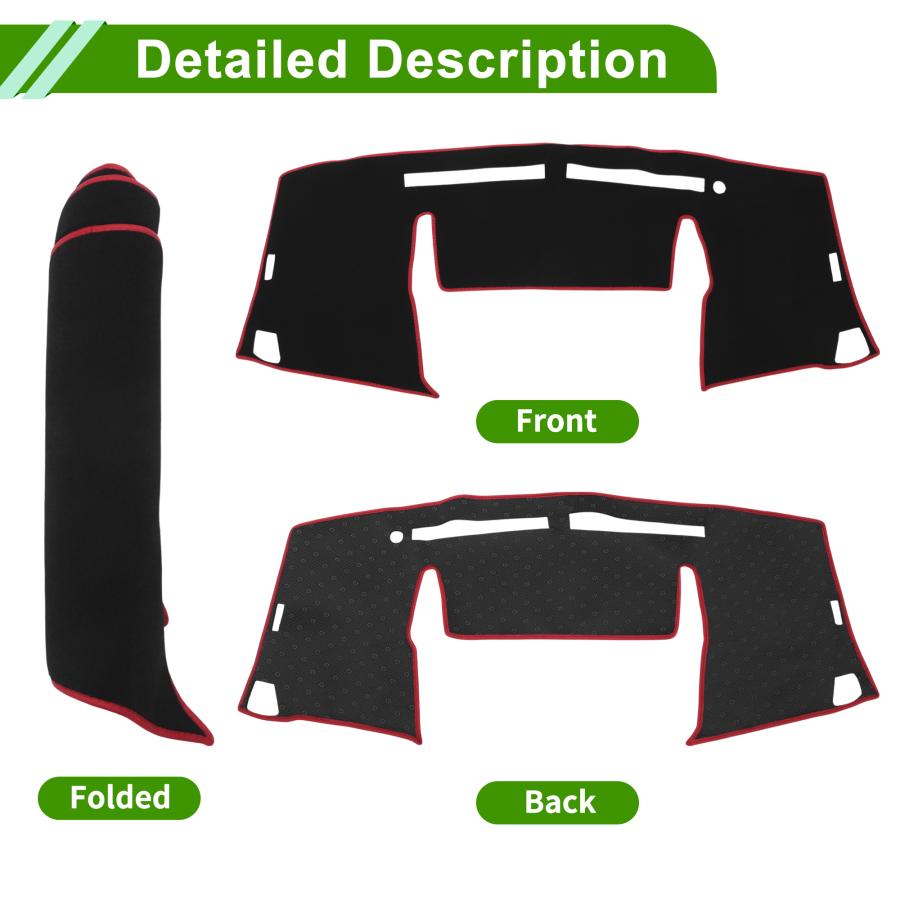 FUELHOOD ダイハツに対応 ダッシュボードマット 保護マットインテリア