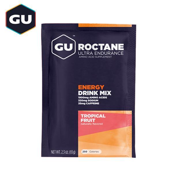 GU Energy グーエナジー ROCTANE ENERGY DRINK MIX ロクテイン・エナジードリンクミックス トロピカルフルーツ 1袋 補給食 マラソン トレラン 粉末 ランニング｜sotoaso-trail