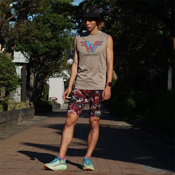 ELDORESO エルドレッソ weezer-E3 Sleeveless(Brown) E1213023 メンズ・レディース ドライ ノースリーブシャツ ELDORESO エルドレッソ weezer-E3 Sleeveless(Brown) E1213023 メンズ・レディース ドライ ノースリーブシャツ