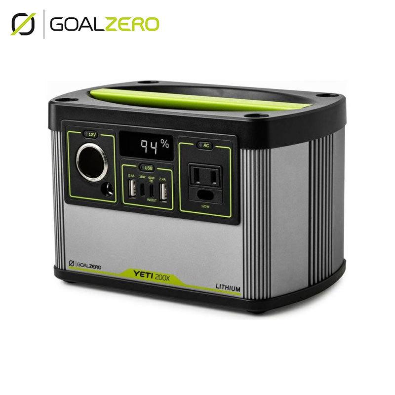 Goal Zero ゴールゼロ Yeti 200X (120V)  GZ-22070 Power Station ポータブル電源 キャンプ用品 アウトドア用品
