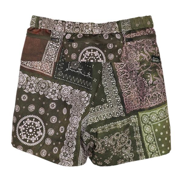 ranor(ラナー) BANDANA MIDDLE SHORTS メンズ・レディース ショート