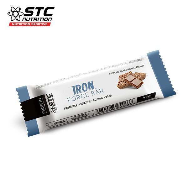 STC NUTRITION  IRON FORCE BAR チョコレート味 トレイルランニング 補給食、行動食、エネルギー補給｜sotoaso-trail