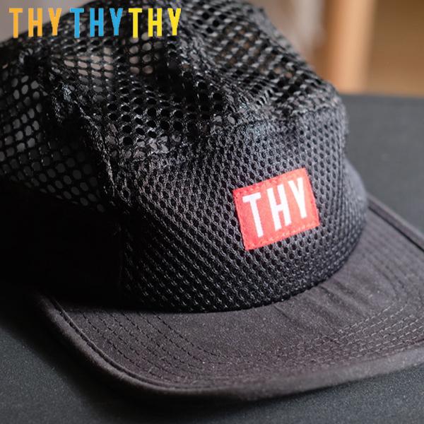 Thy Trail Hounted Youth Black Cobra ランニングキャップ ユニセックス メンズ レディース トレイルランニング 自転車 サイクリング おしゃれ ブランド キャップ