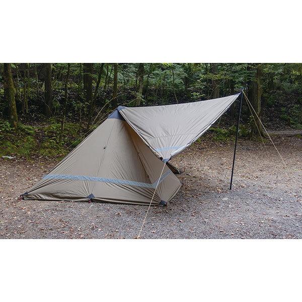 YOKA ヨカ TARP 4427 TIPIに連結できる、シンプルな形のタープ YOKA ヨカ TARP 4427 TIPIに連結できる、シンプルな形のタープ
