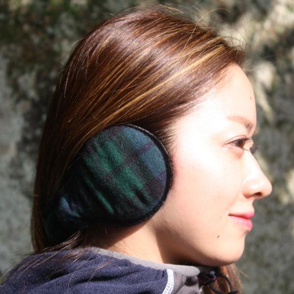 180s ワンエイティーズ レディース 女性 耳あて イヤーウォーマー AMERICAN WOOL ESCW0005【耳当て イヤーマフラー 耳カバー 帽子 ランニング 防寒着 フリース】|sotoaso|02