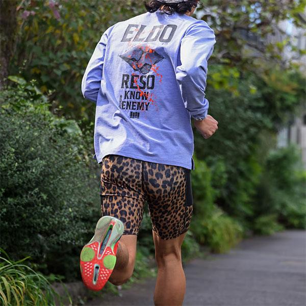 ELDORESO（エルドレッソ） Splashes Long Tee E1105025 メンズ