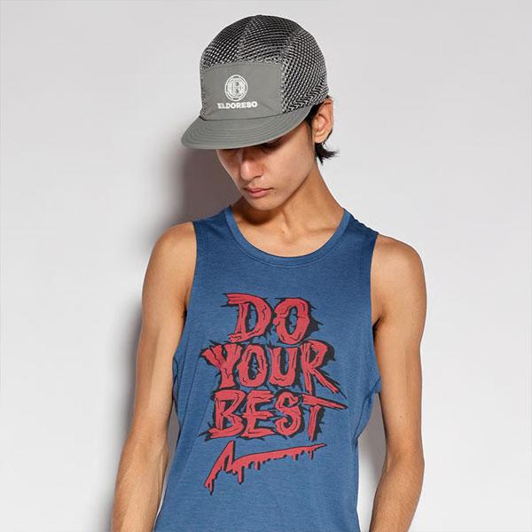 ELDORESO（エルドレッソ） Emblem Mesh Cap E7014325 メンズ