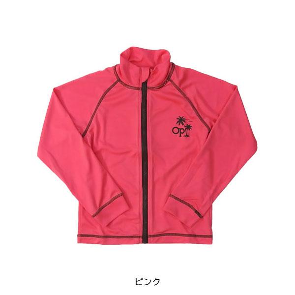 OP(OCEAN PACIFIC) オーシャンパシフィック 子供 キッズ 男の子 女の子 ラッシュガード ジャケット 長袖 569430(568430) フードなし 水着 スクール 小学生｜sotoaso｜11