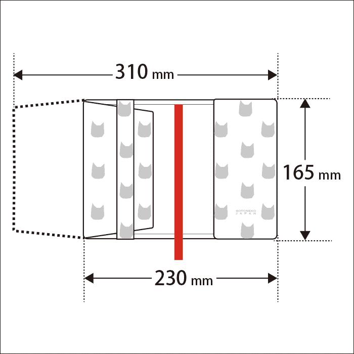 ブックカバー 猫 文庫 新書 漫画 本 布 ネコ柄 キャンバス メンズ
