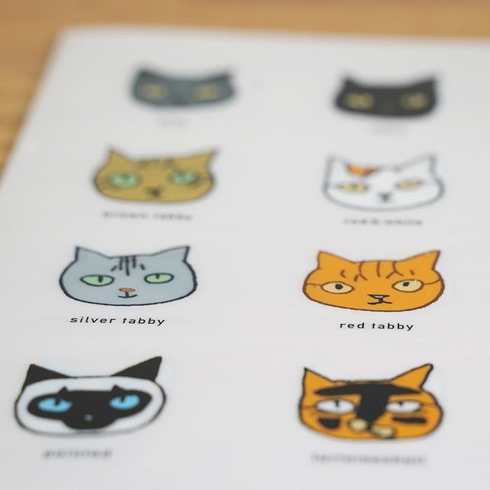 クリアファイル クリアケース A5 ハーフ ミニ ハチワレ猫 おしゃれ かわいい ねこ雑貨 黒猫 シャム サビ Cat Clearfile Illust Neko Sotoneko Japan 通販 Yahoo ショッピング