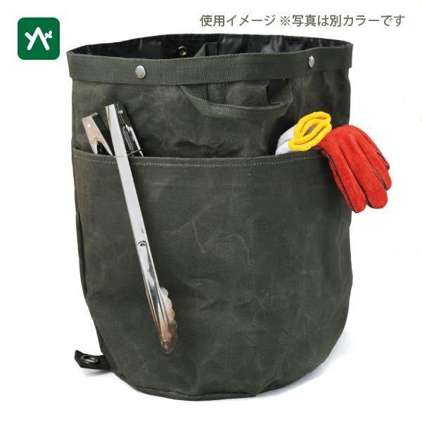 asobito（アソビト） トラッシュバッグ M (30L) キャメル ab-037CM