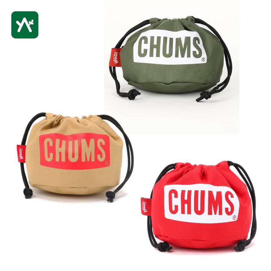 CHUMS（チャムス） CHUMS Logo Drawstring Tool Case S CH60-3376 ガスカートリッジカバー ...
