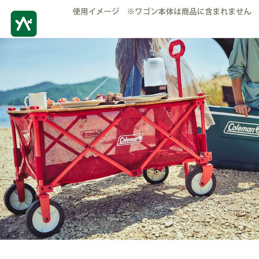 Coleman（コールマン） アウトドアワゴンウッドロールテーブル