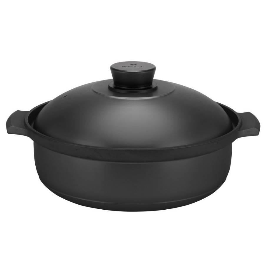 snow peak（スノーピーク） 野宴鍋30 ブラック CS-250-BK 土鍋風