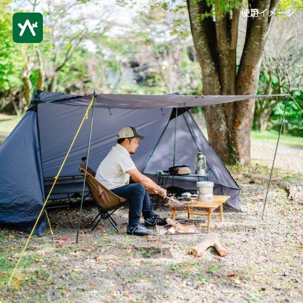 パーゴワークス ニンジャシェルター ダークグレー CT104DGR 2人用 | PAAGO WORKS | 07