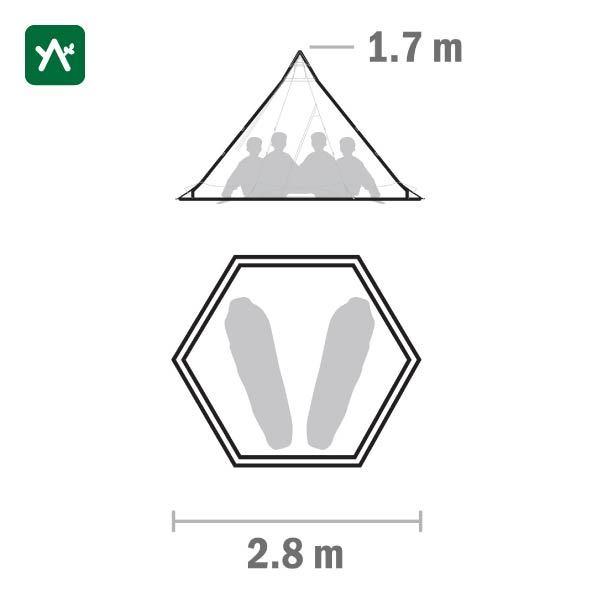 Tentipi テンティピ オリヴィン 2 CP Pro FI-OL2-CP-PRO 2人用