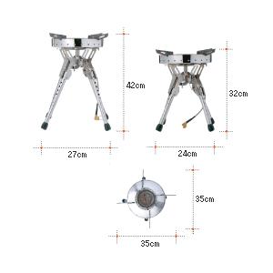 snow peak（スノーピーク） ギガパワーLIストーブ剛炎 GS-1000