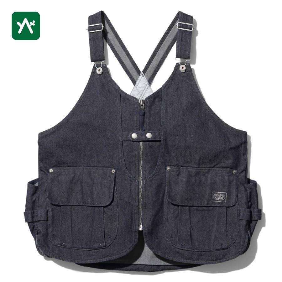 snow peak（スノーピーク） TAKBI Denim Vest JK-23AU107 ポケット