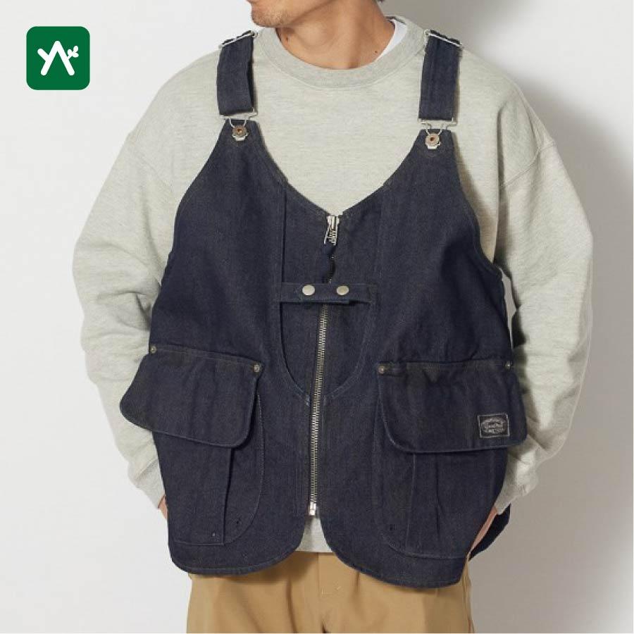 スノーピーク TAKBI Denim Vest JK-23AU107 ポケットベスト｜sotosotodays｜02