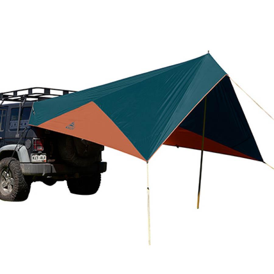 ケルティ WAYPOINT TARP R.Pond/Gingerbread 340834221 カーサイドタープ【セール価格品は返品・交換不可