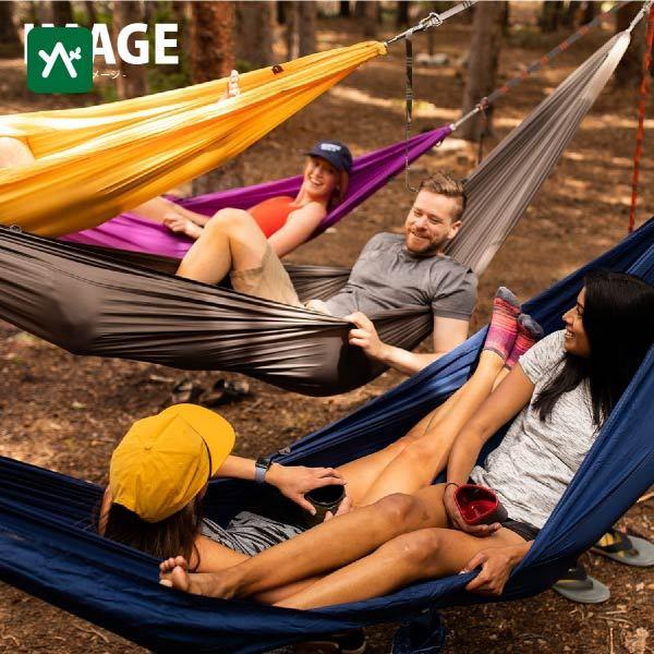 KAMMOK カモック ルーダブル スカイブルー KM6314SB 2人対応ハンモック