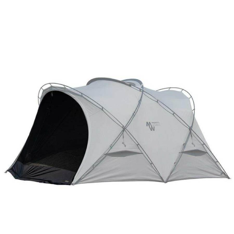 ミニマルワークス SHELTER GE/GHE共通 MESH DOOR - BLACK 