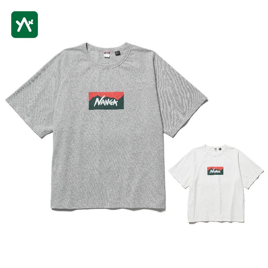 NANGA（ナンガ） NANGA×TAKEUCHI SHUNTARO BOX LOGO LOOSE FIT TEE