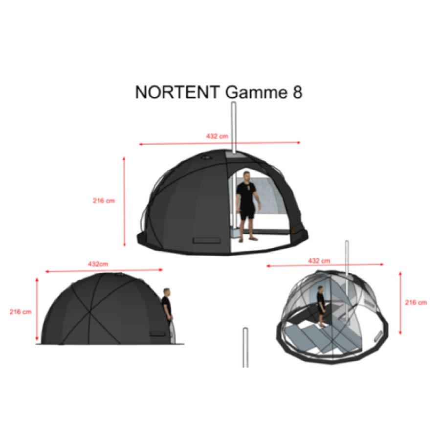 NORTENT ノルテント Gamme8 EXTREME NT-G8EXT テント ギャム8 NORTENT ノルテント Gamme8 EXTREME NT-G8EXT テント ギャム8