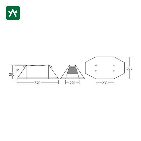 オガワ ツインクレスタT/C 3348 シェルター | ogawa（アウトドア） | 01