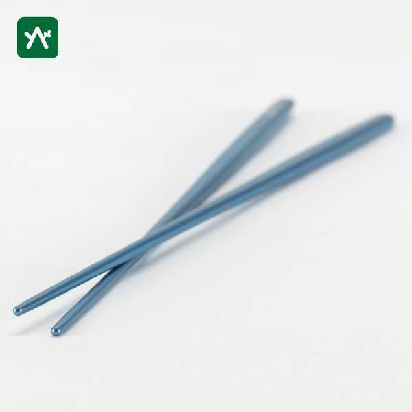 snow peak（スノーピーク） チタン先細箸 ブルー SCT-115-BL マイ箸